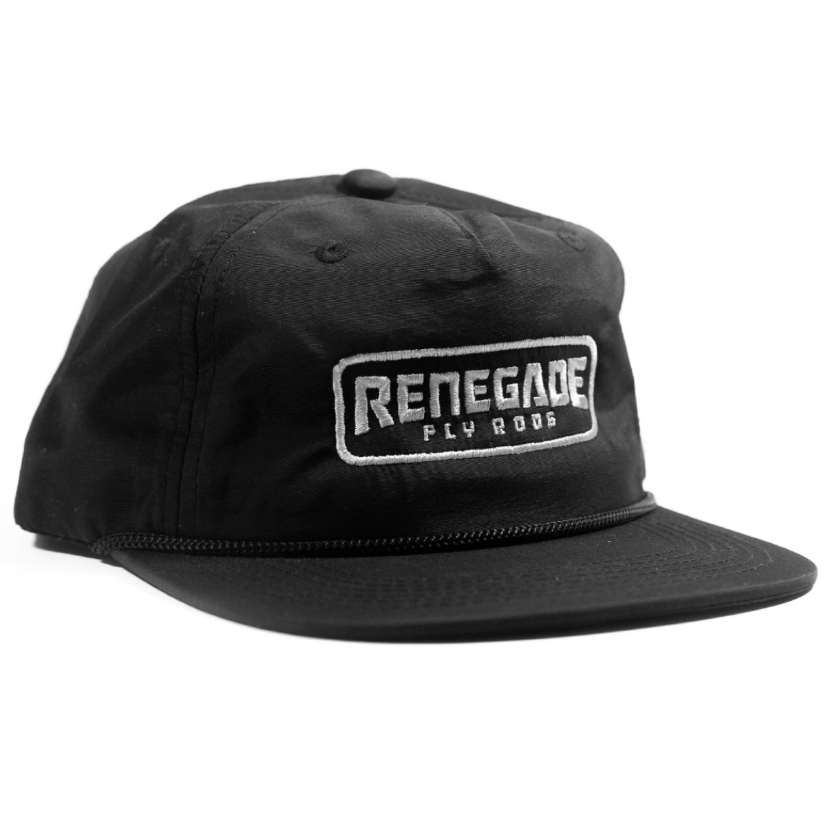 Badge Snapback Rope Hat