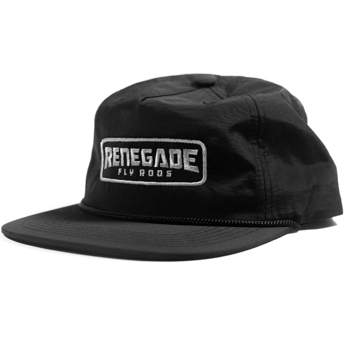 Badge Snapback Rope Hat
